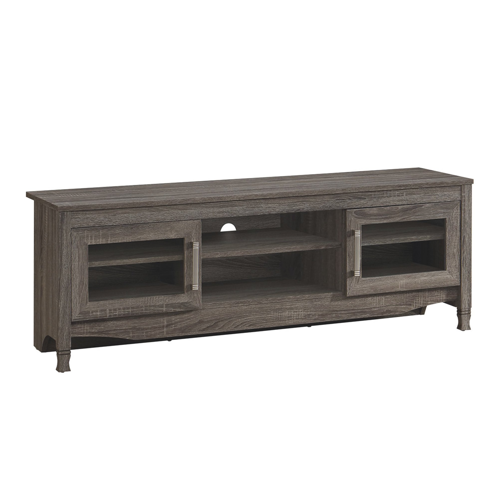 Techni Mobili TV Stand — Gray Finish, Model RTA8855GRY Northern Tool